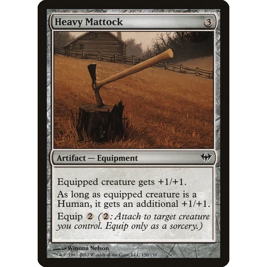 Image for Heavy Mattock (150) (DKA) - Magic: The Gathering