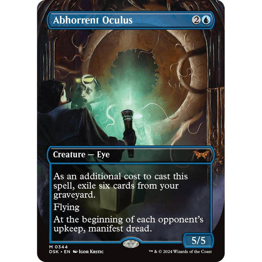 Image for Abhorrent Oculus (Borderless) (344) (DSK) - Magic: The Gathering