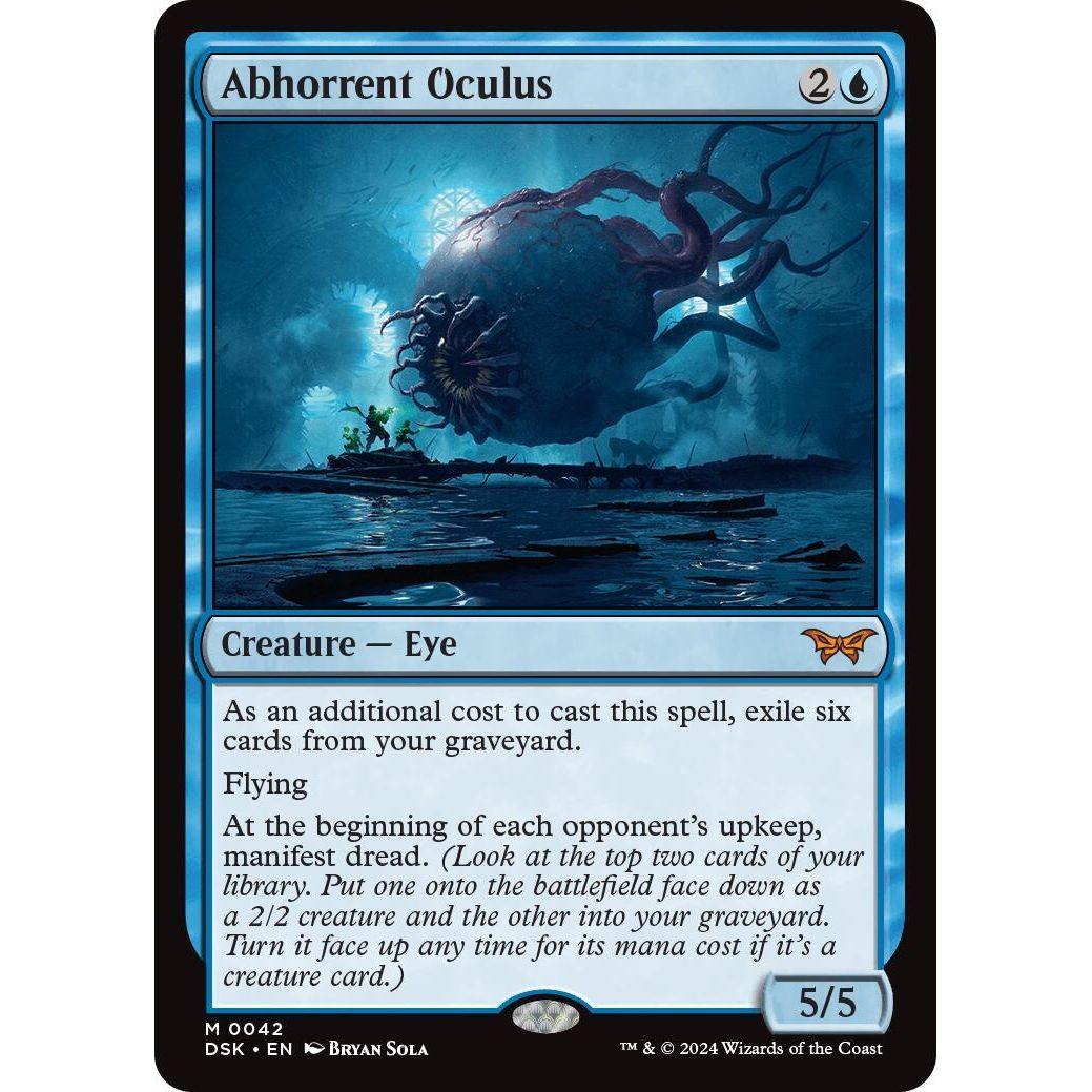 Image for Abhorrent Oculus (42) (DSK) - Magic: The Gathering