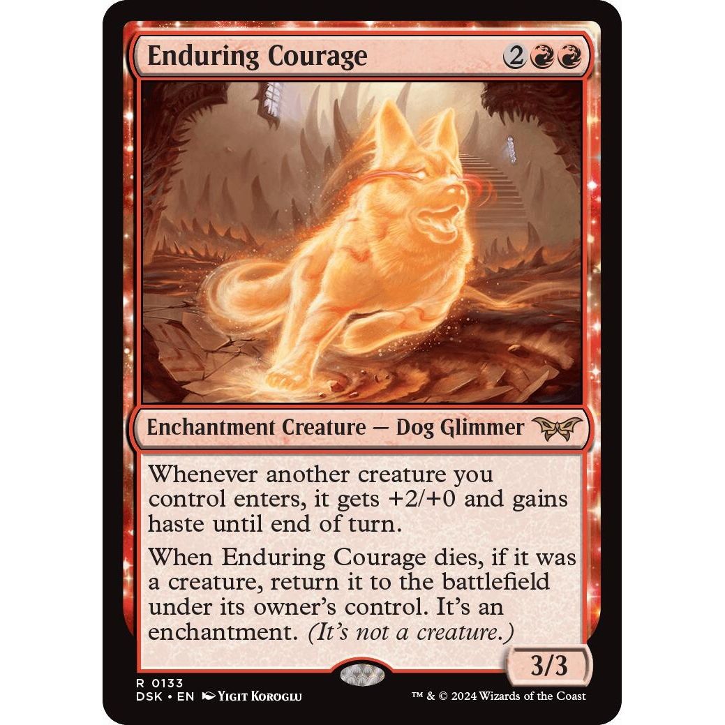 Image for Enduring Courage (133) (DSK) - Magic: The Gathering