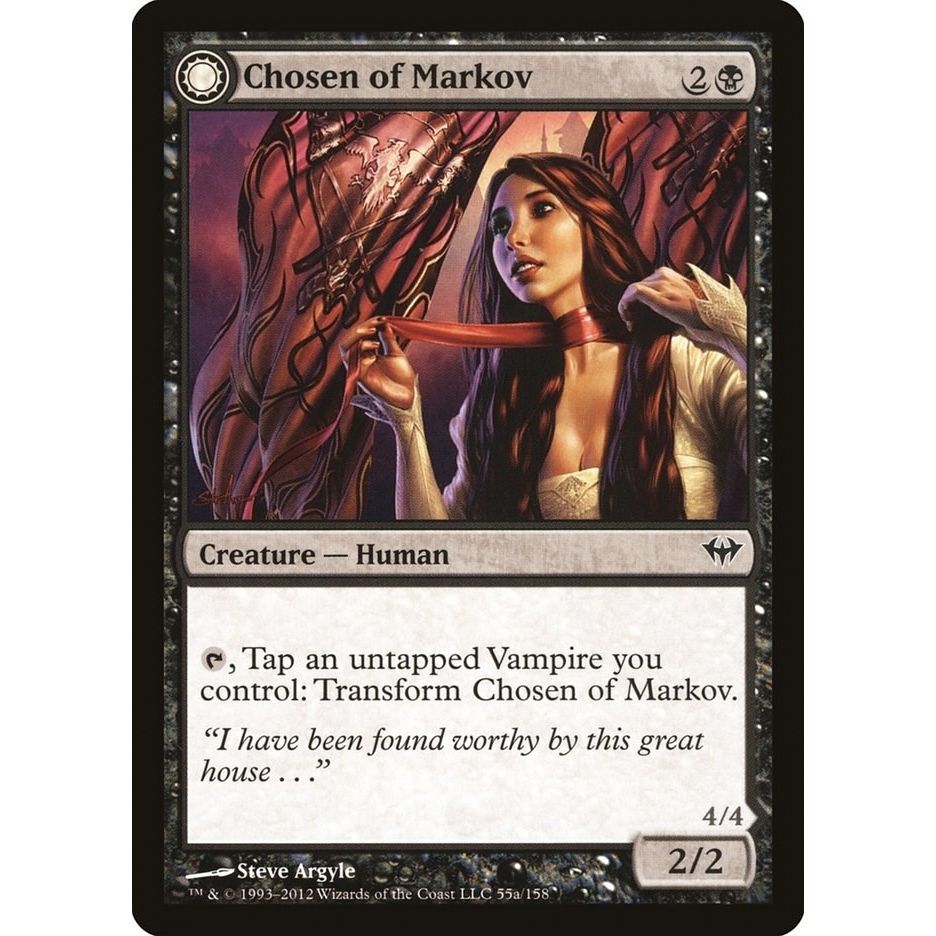 Image for Chosen of Markov (55) (DKA) - Magic: The Gathering