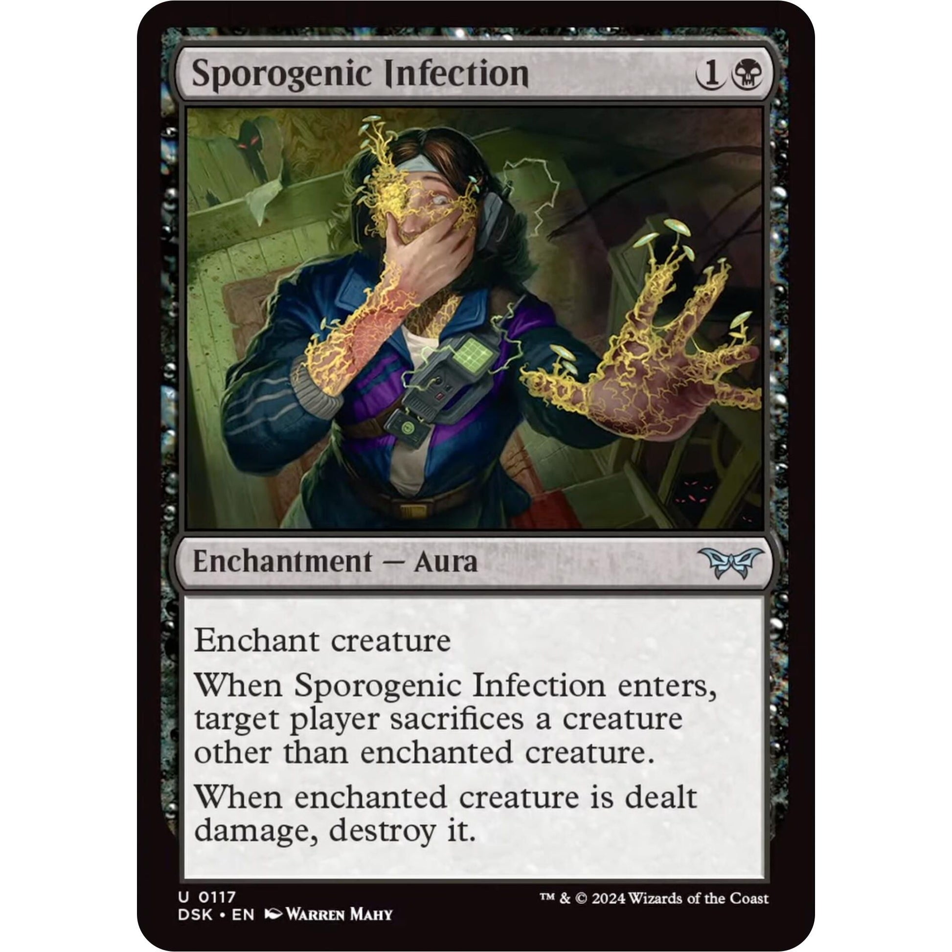 Image for Sporogenic Infection (117) (DSK) - Magic: The Gathering