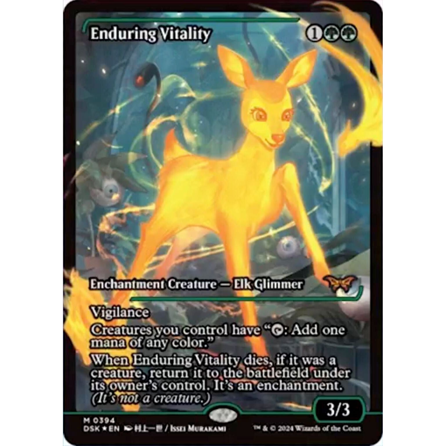 Image for Enduring Vitality (Showcase) (394) (DSK) - Magic: The Gathering