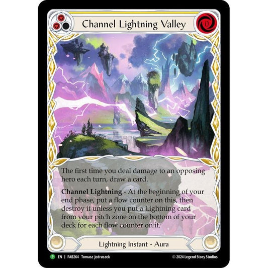 Image for Channel Lightning Valley - FAB264 (FAB264) (PR) - Flesh and Blood TCG