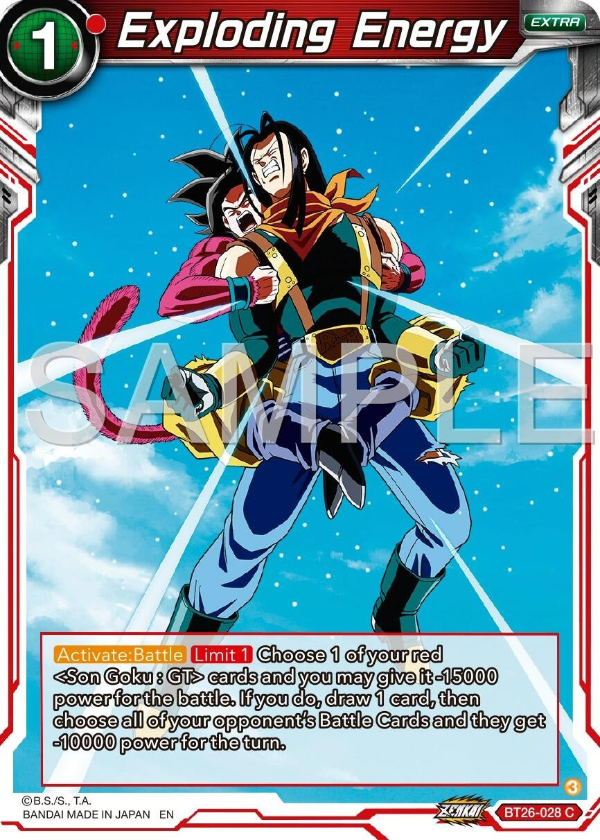 Image for Exploding Energy (BT26-028) (BT26) - Dragon Ball Super: Masters