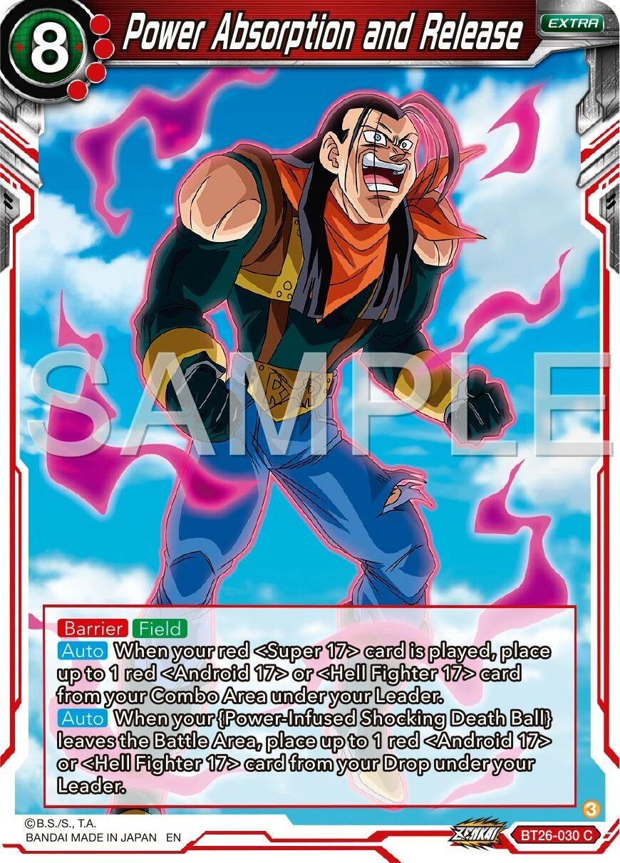 Image for Power Absorption and Release (BT26-030) (BT26) - Dragon Ball Super: Masters