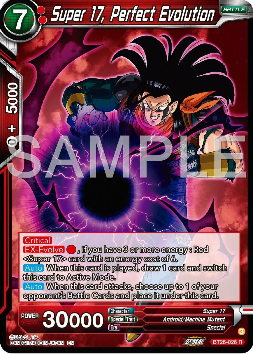 Image for Super 17, Perfect Evolution (BT26-026) (BT26) - Dragon Ball Super: Masters