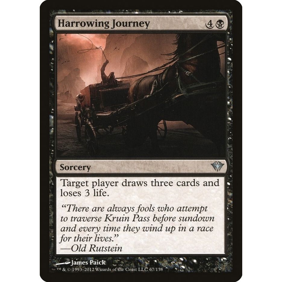 Image for Harrowing Journey (67) (DKA) - Magic: The Gathering