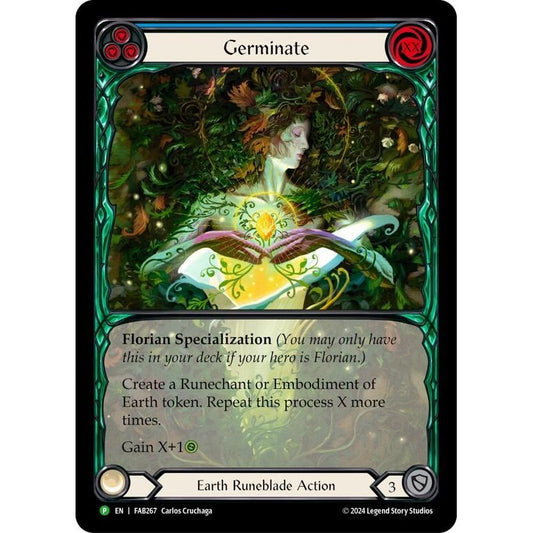 Image for Germinate (Extended Art) - FAB267 (FAB267) (PR) - Flesh and Blood TCG