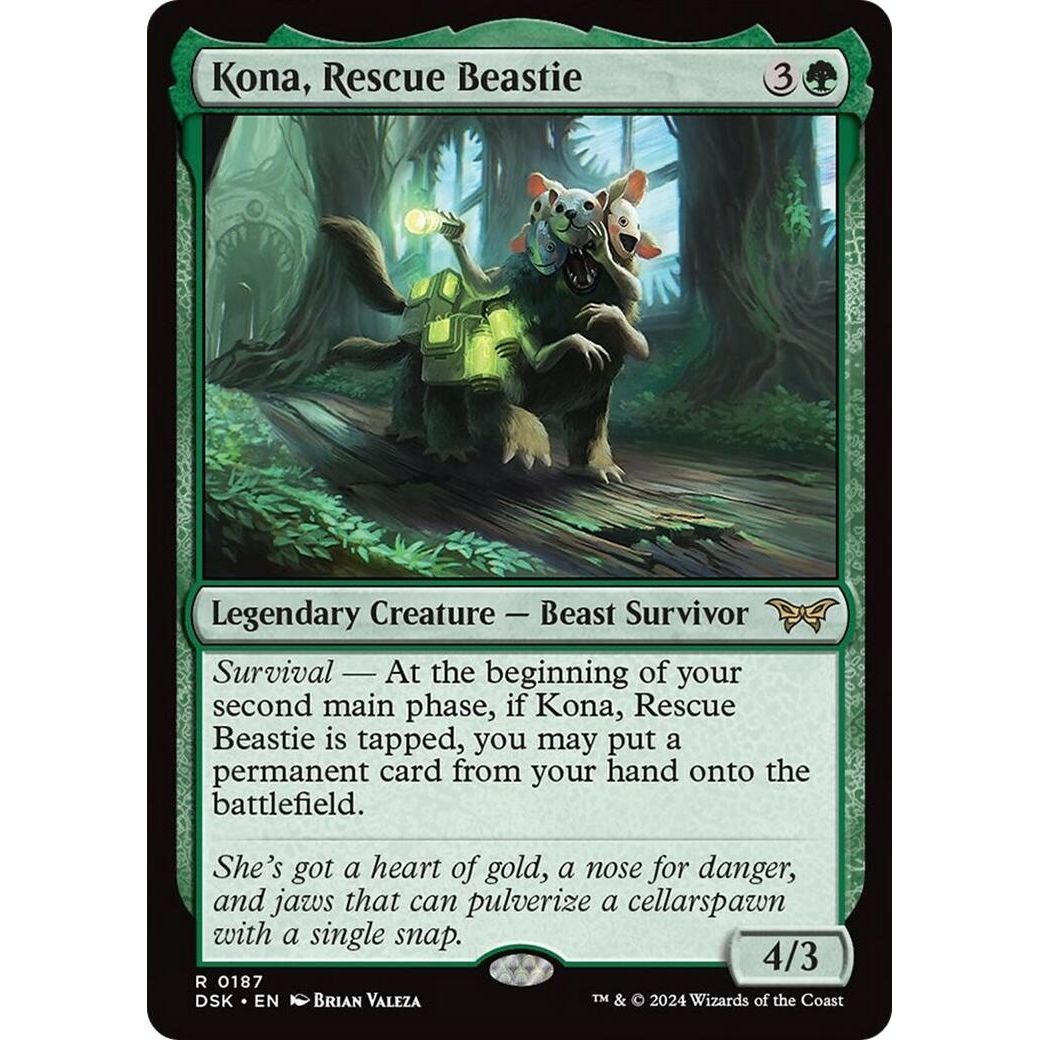 Image for Kona, Rescue Beastie (0187) (187) (DSK) - Magic: The Gathering