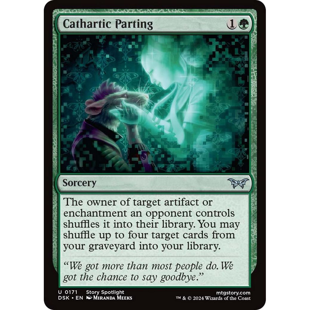 Image for Cathartic Parting (171) (DSK) - Magic: The Gathering