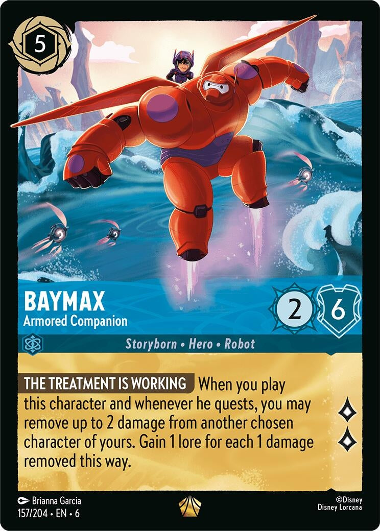 Image for Baymax - Armored Companion (157/204) (6) - Disney Lorcana
