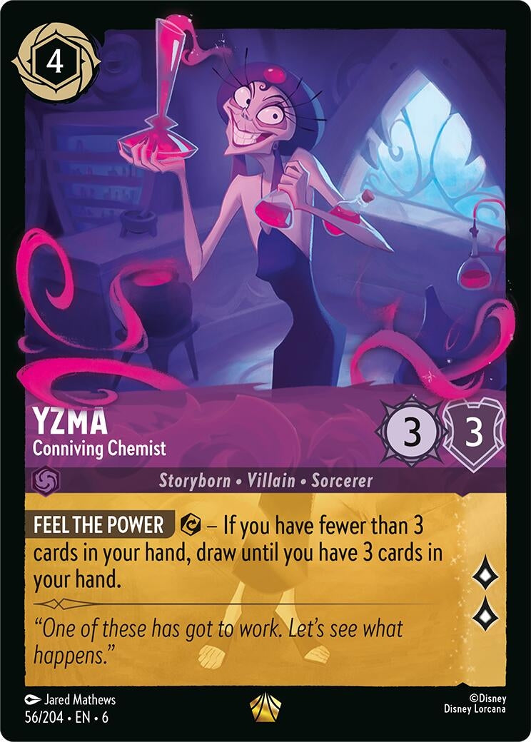 Image for Yzma - Conniving Chemist (56/204) (6) - Disney Lorcana