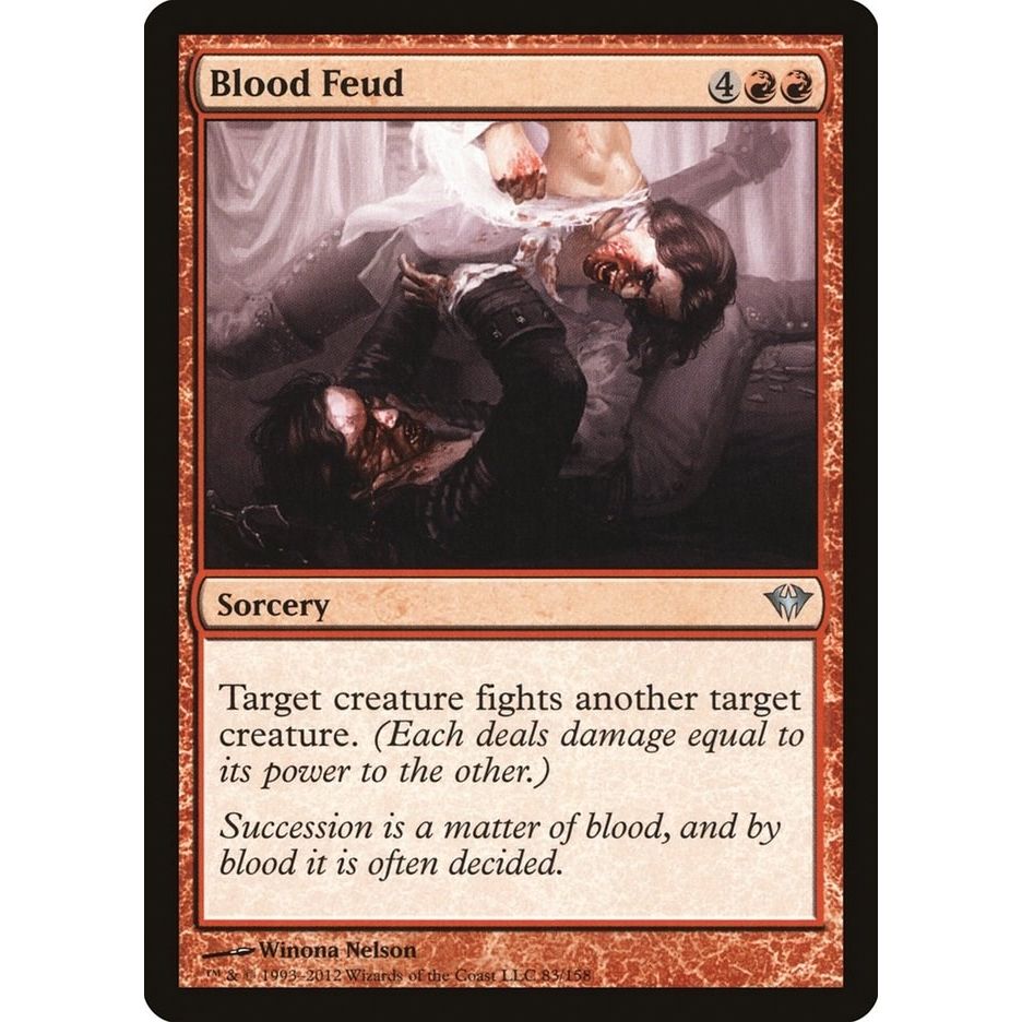 Image for Blood Feud (83) (DKA) - Magic: The Gathering