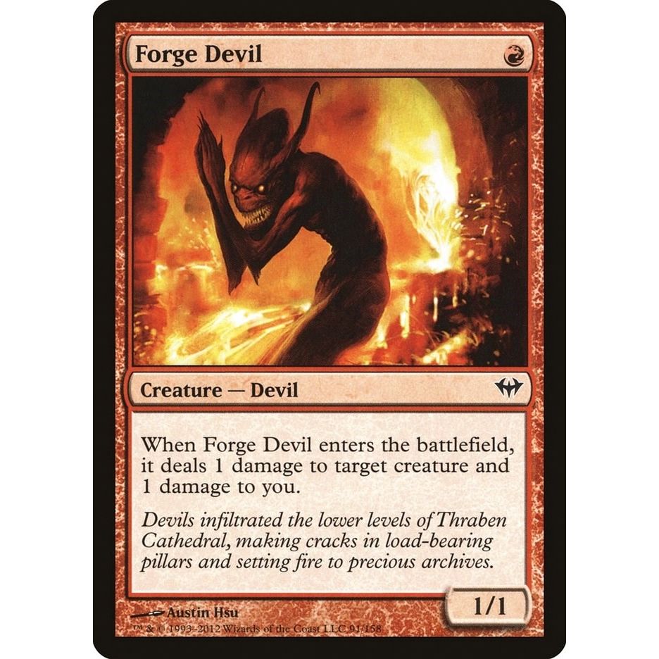 Image for Forge Devil (91) (DKA) - Magic: The Gathering