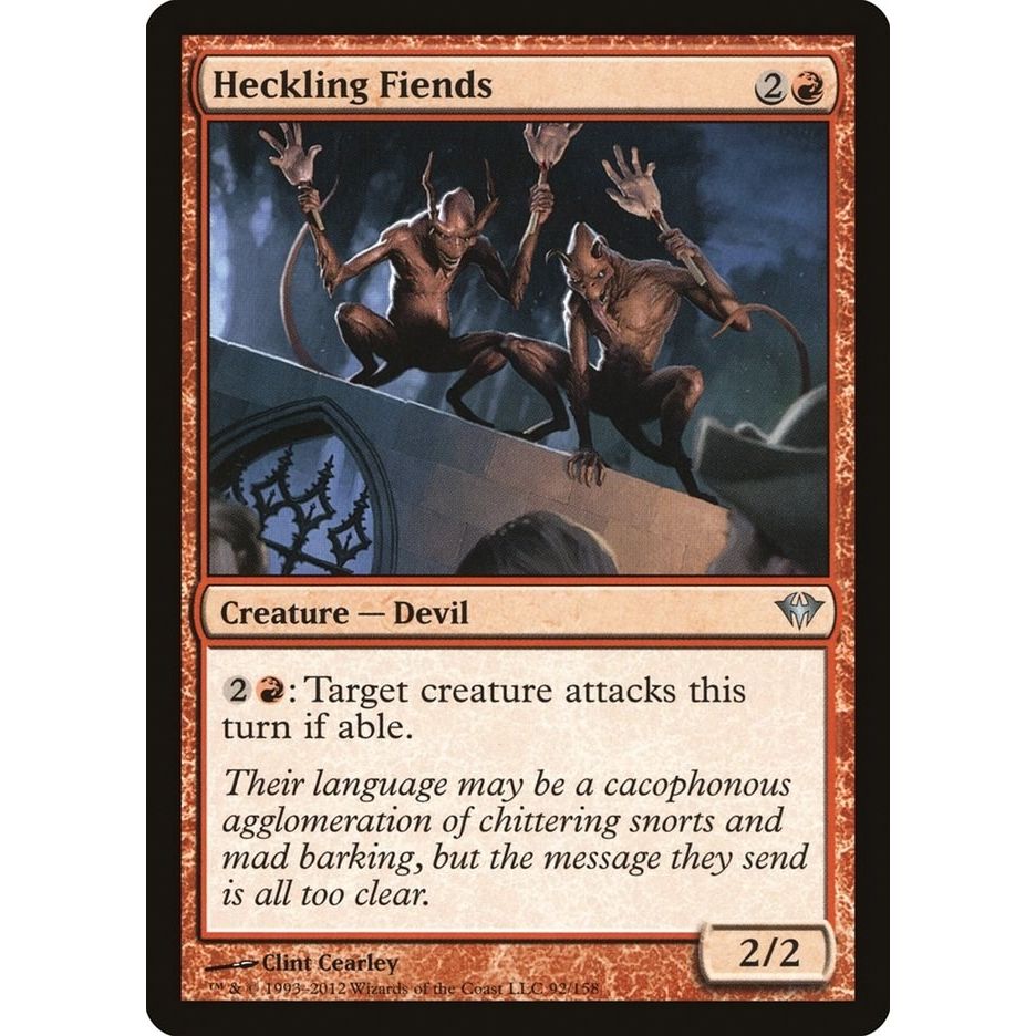 Image for Heckling Fiends (92) (DKA) - Magic: The Gathering