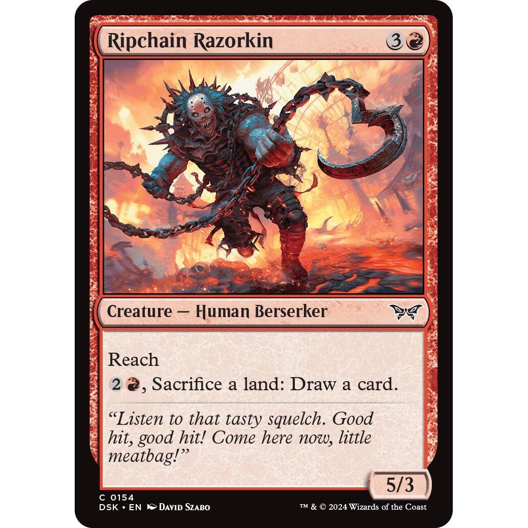 Image for Ripchain Razorkin (154) (DSK) - Magic: The Gathering