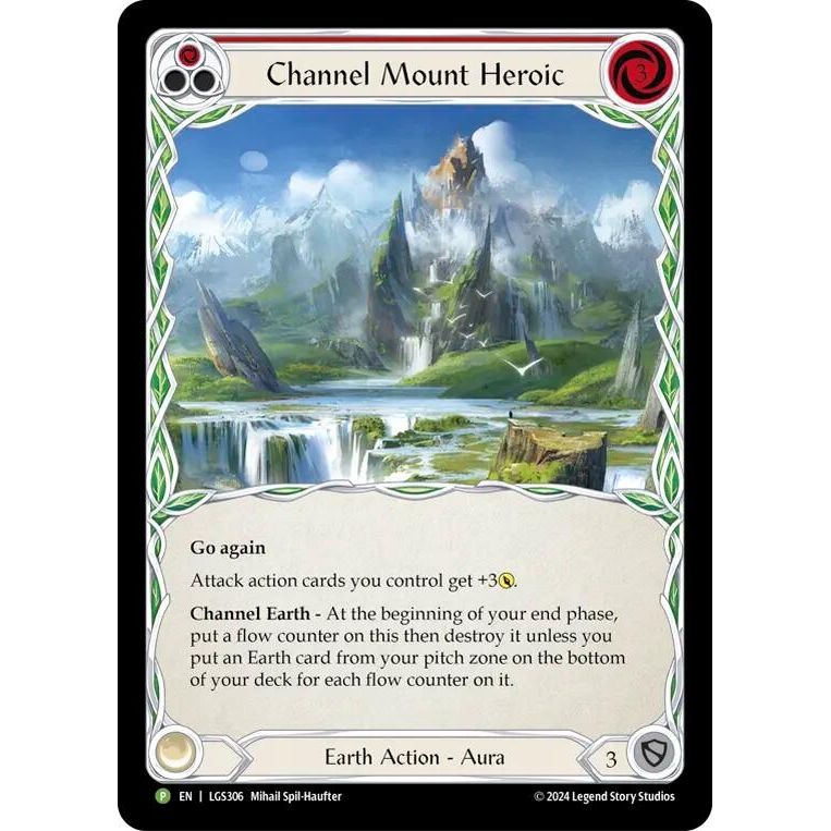 Image for Channel Mount Heroic - LGS306 (LGS306) (PR) - Flesh and Blood TCG