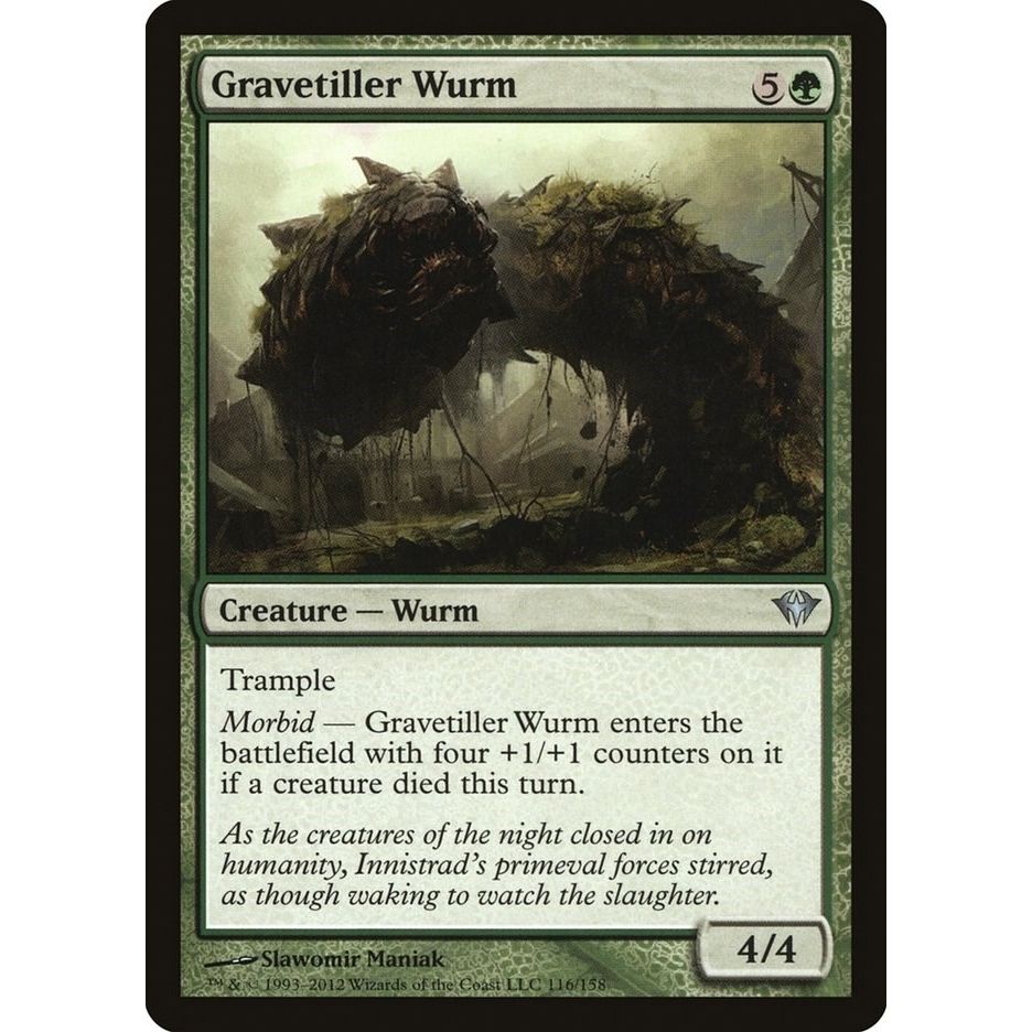 Image for Gravetiller Wurm (116) (DKA) - Magic: The Gathering