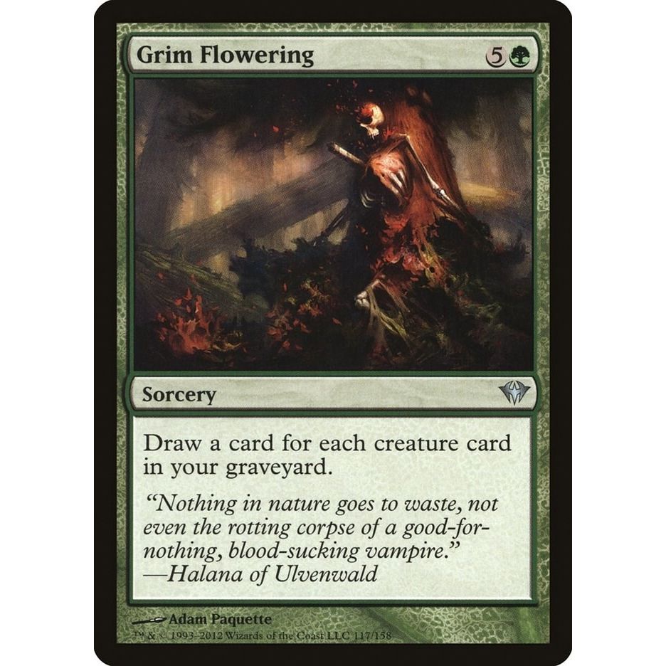 Image for Grim Flowering (117) (DKA) - Magic: The Gathering