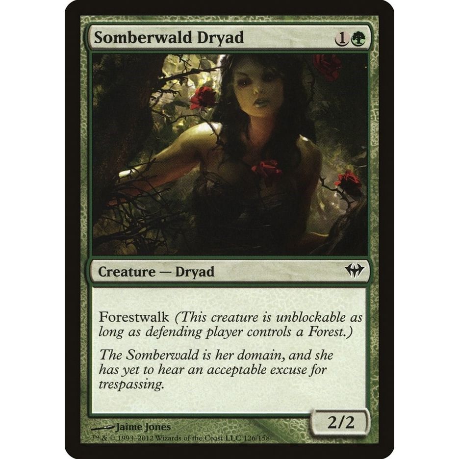 Image for Somberwald Dryad (126) (DKA) - Magic: The Gathering