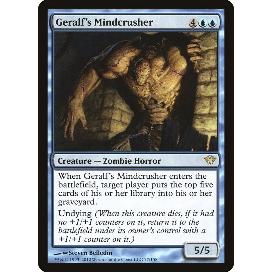 Image for Geralf's Mindcrusher (37) (DKA) - Magic: The Gathering