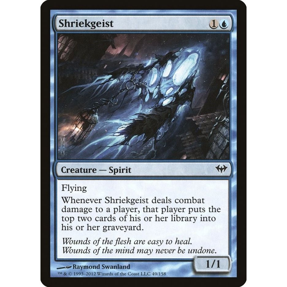 Image for Shriekgeist (49) (DKA) - Magic: The Gathering