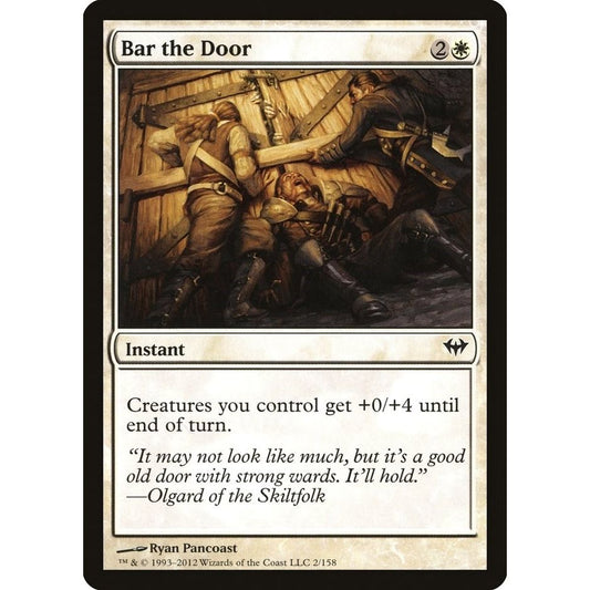 Image for Bar the Door (2) (DKA) - Magic: The Gathering