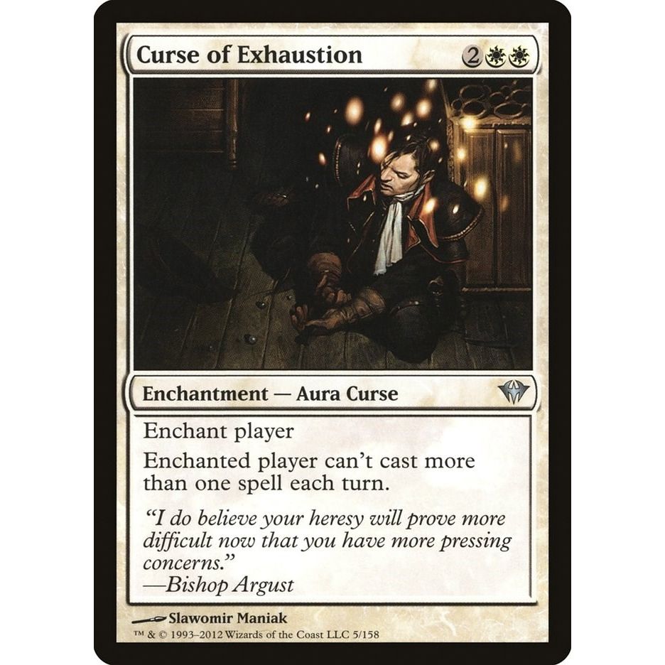 Image for Curse of Exhaustion (5) (DKA) - Magic: The Gathering