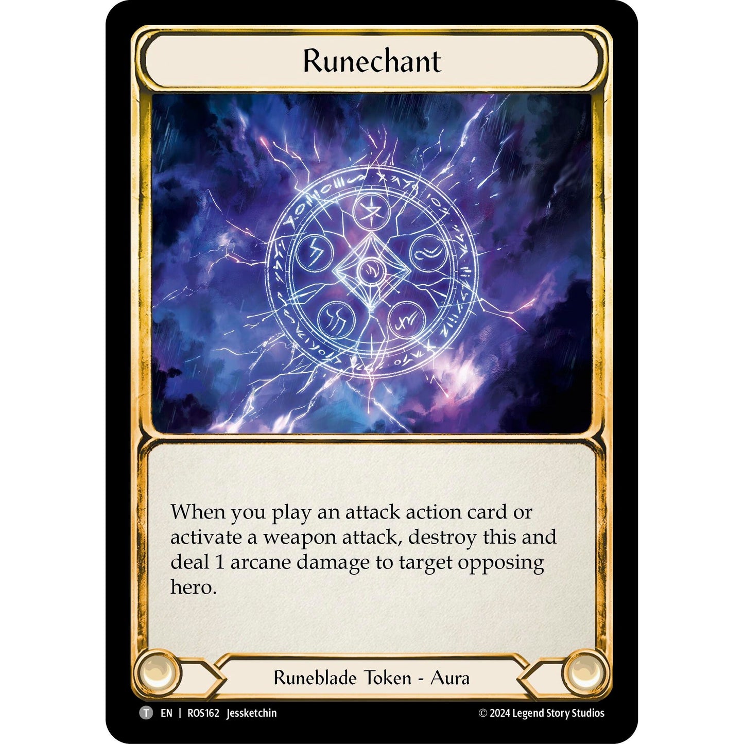 Image for Runechant (Lightning) (ROS162) (ROS) - Flesh and Blood TCG