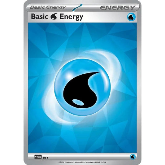 Image for Basic Water Energy (011) (SCR) - Pokemon