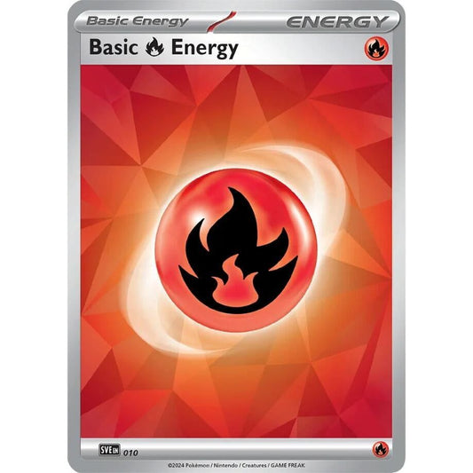 Image for Basic Fire Energy (010) (SCR) - Pokemon