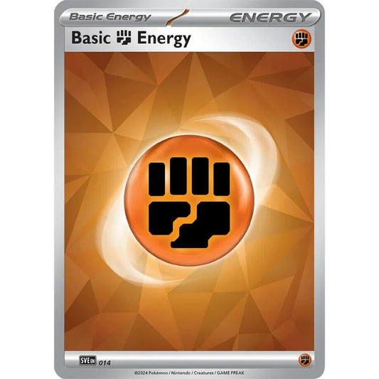 Image for Basic Fighting Energy (014) (SCR) - Pokemon