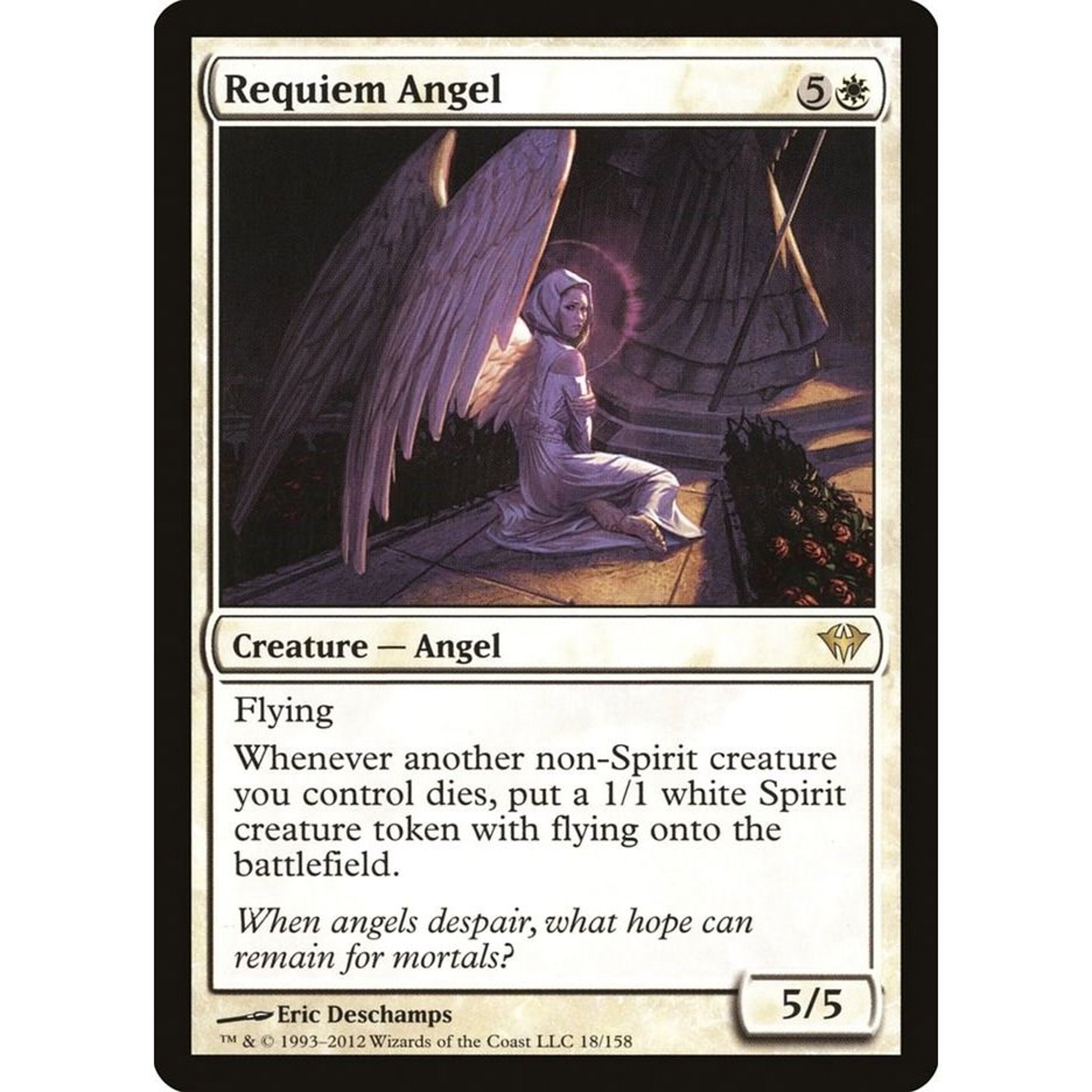 Image for Requiem Angel (18) (DKA) - Magic: The Gathering