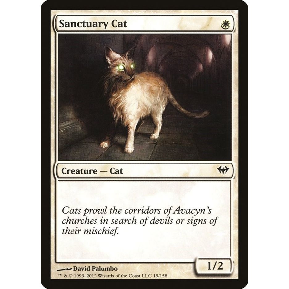 Image for Sanctuary Cat (19) (DKA) - Magic: The Gathering