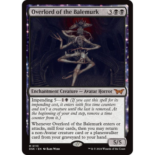 Image for Overlord of the Balemurk (113) (DSK) - Magic: The Gathering
