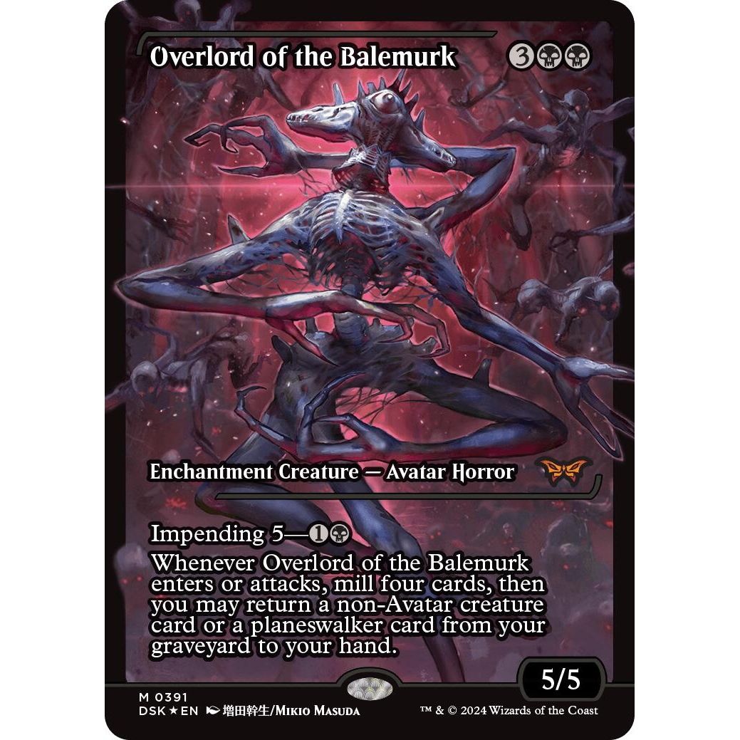Image for Overlord of the Balemurk (Showcase) (391) (DSK) - Magic: The Gathering