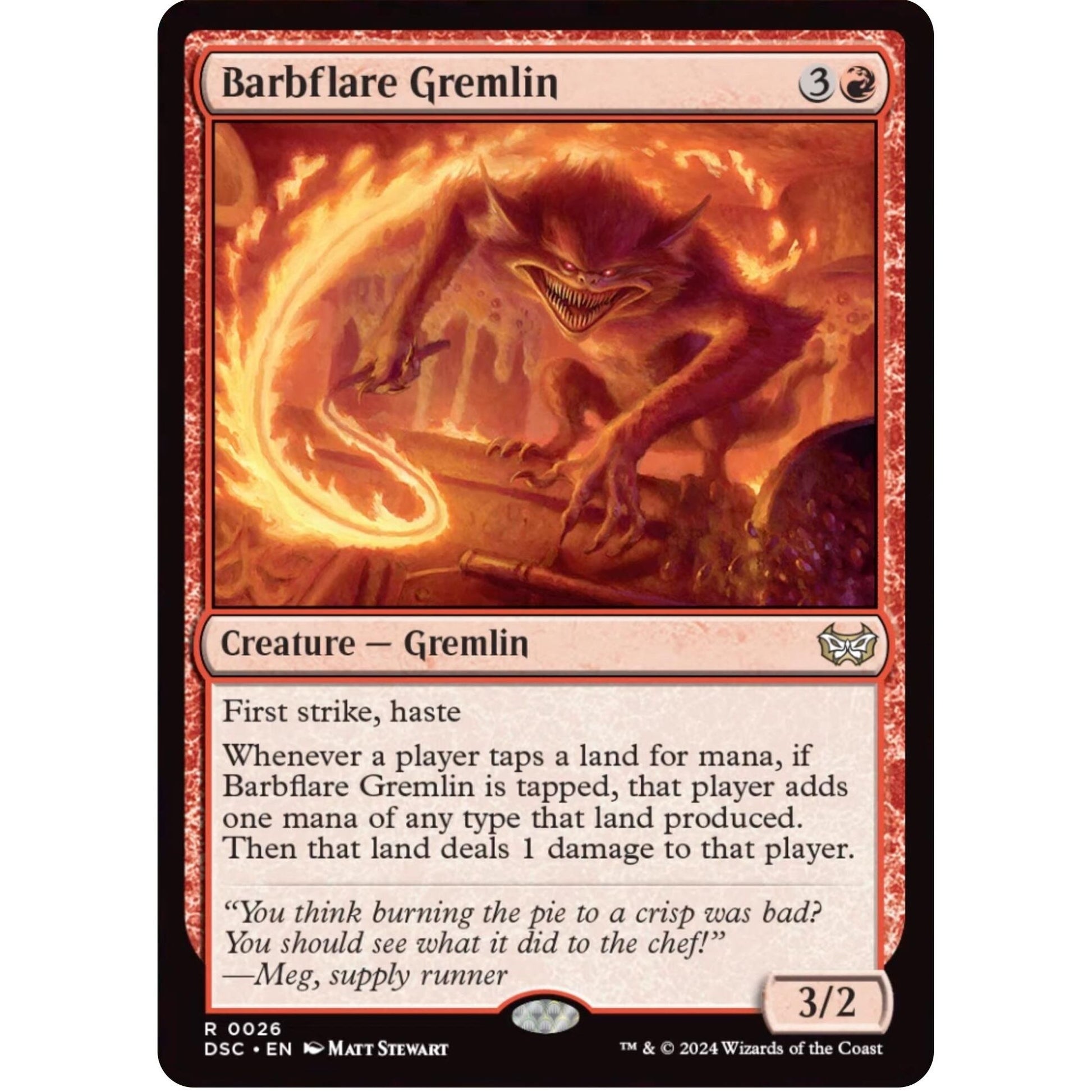 Image for Barbflare Gremlin (26) (DSC) - Magic: The Gathering