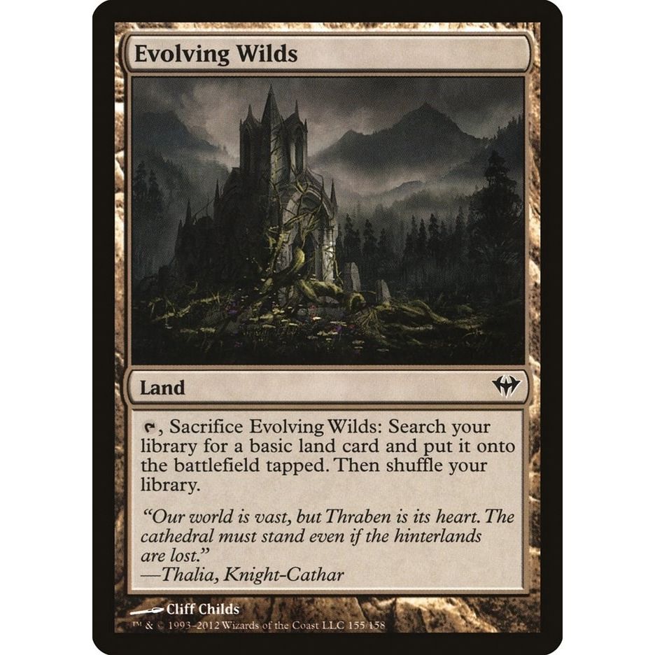 Image for Evolving Wilds (155) (DKA) - Magic: The Gathering