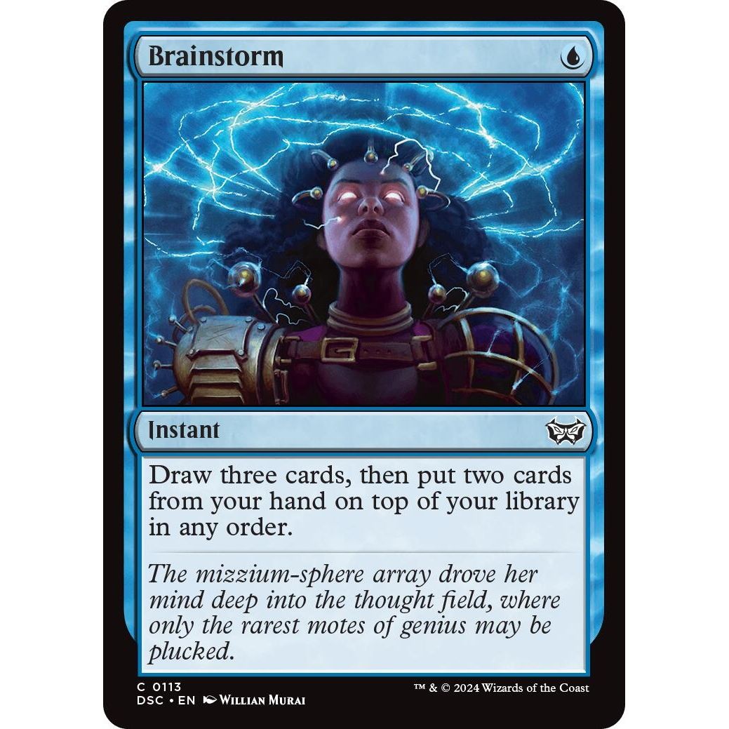 Image for Brainstorm (113) (DSC) - Magic: The Gathering