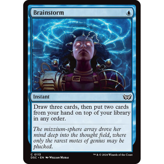Image for Brainstorm (113) (DSC) - Magic: The Gathering