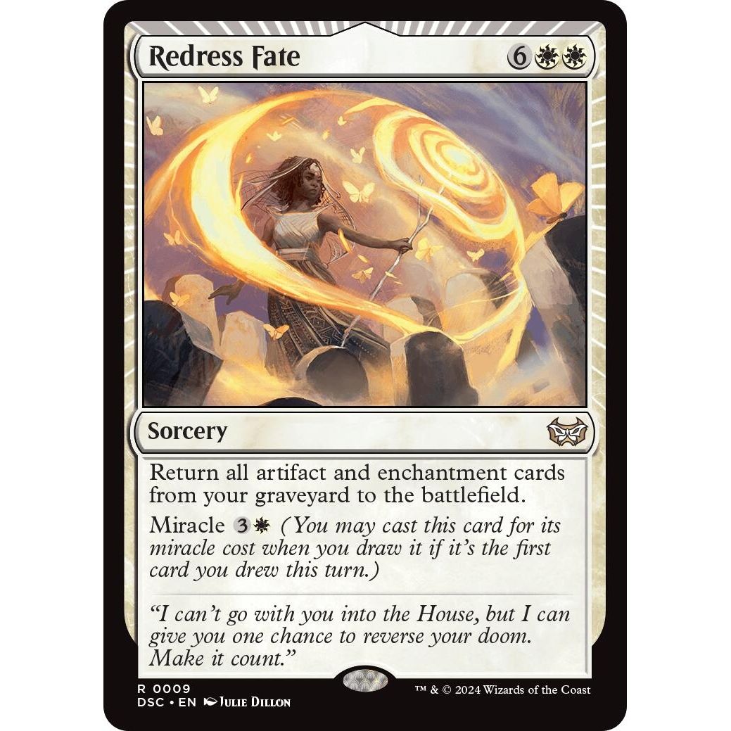 Image for Redress Fate (9) (DSC) - Magic: The Gathering