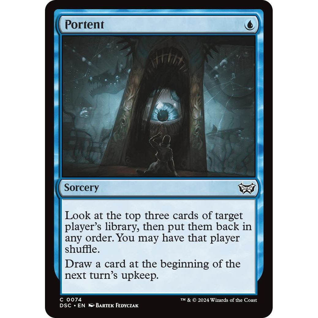 Image for Portent (74) (DSC) - Magic: The Gathering