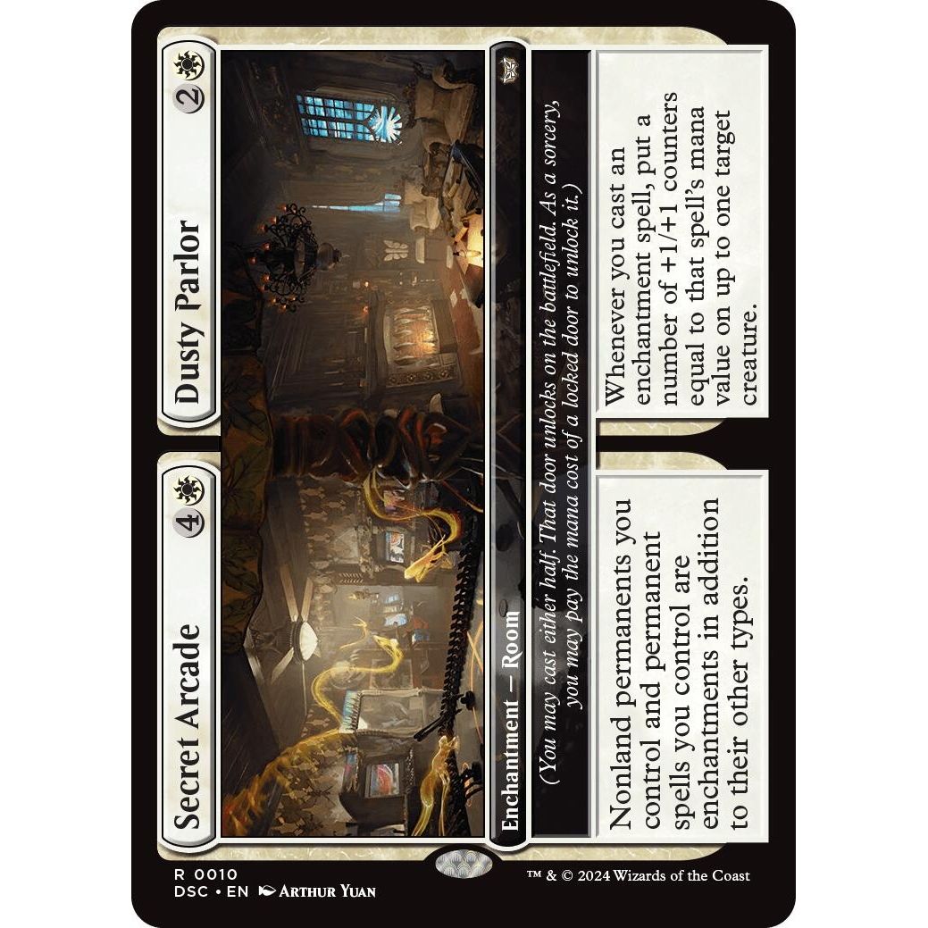 Image for Secret Arcade // Dusty Parlor (10) (DSC) - Magic: The Gathering