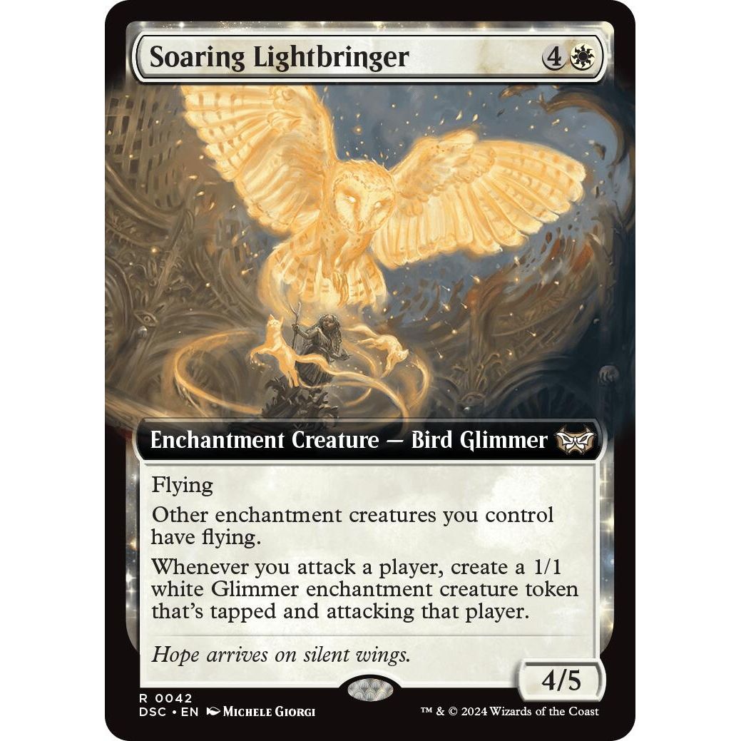 Image for Soaring Lightbringer (Extended Art) (42) (DSC) - Magic: The Gathering