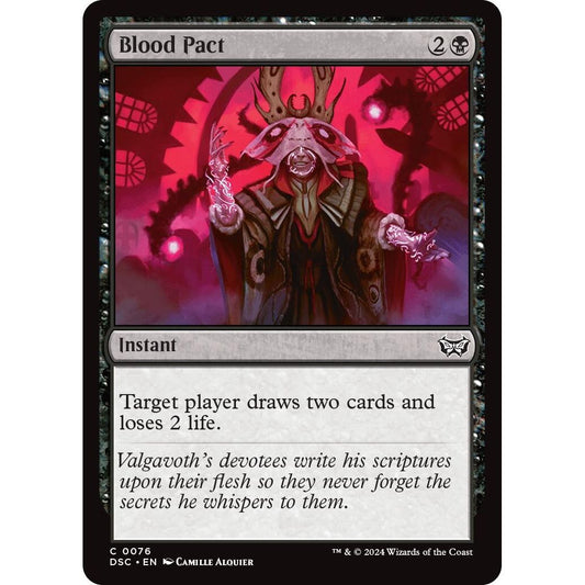 Image for Blood Pact (76) (DSC) - Magic: The Gathering