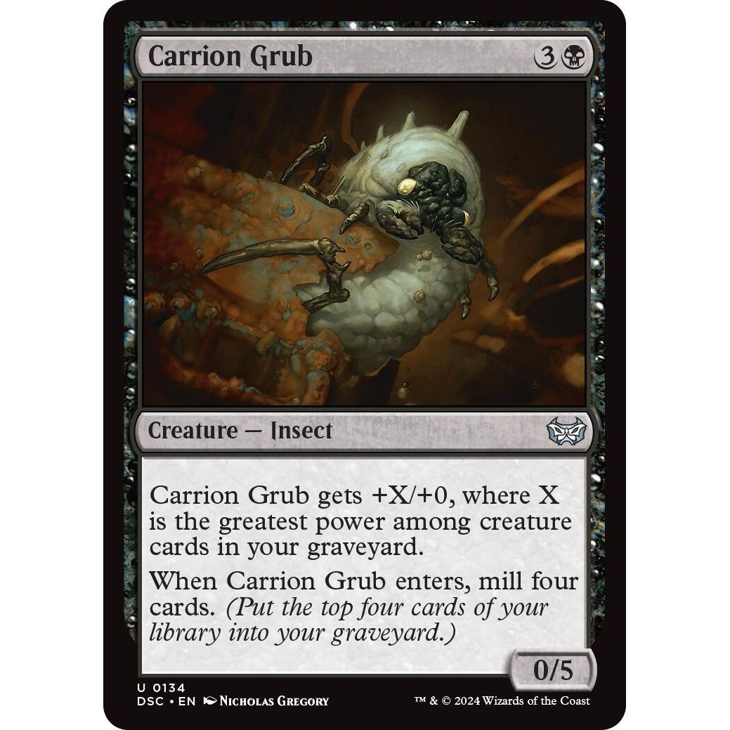 Image for Carrion Grub (134) (DSC) - Magic: The Gathering