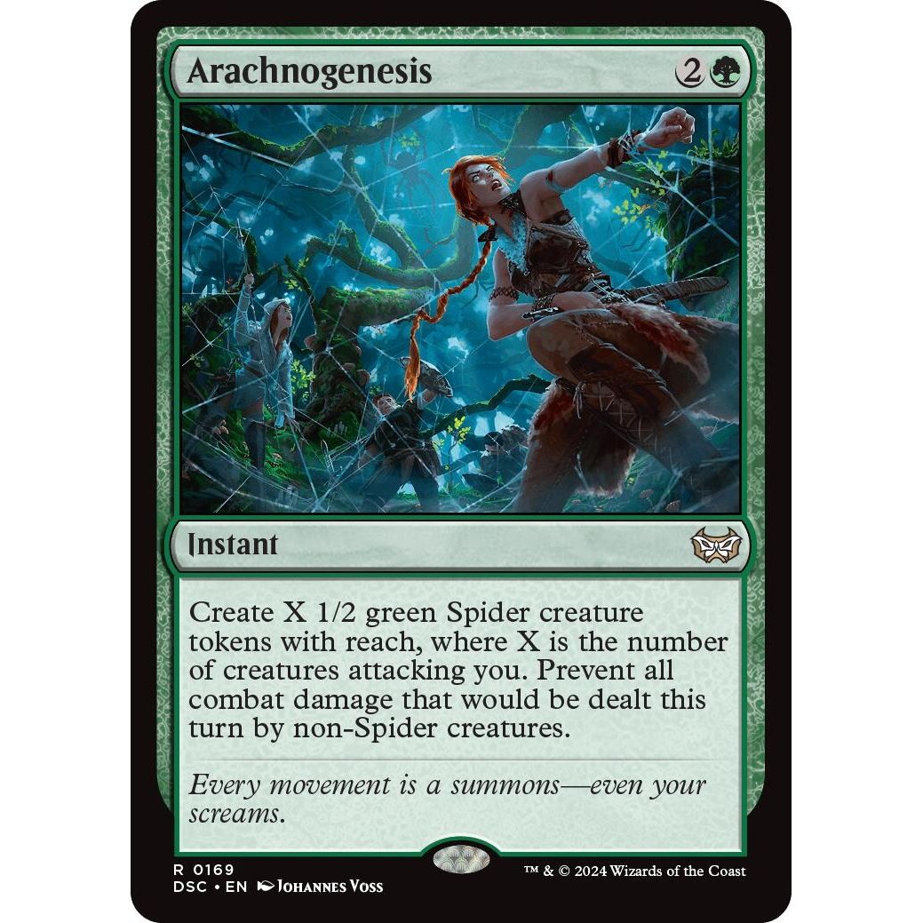 Image for Arachnogenesis (169) (DSC) - Magic: The Gathering
