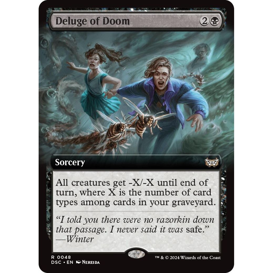 Image for Deluge of Doom (Extended Art) (48) (DSC) - Magic: The Gathering