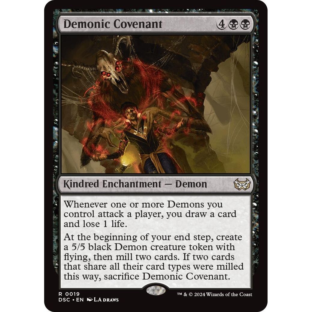 Image for Demonic Covenant (19) (DSC) - Magic: The Gathering